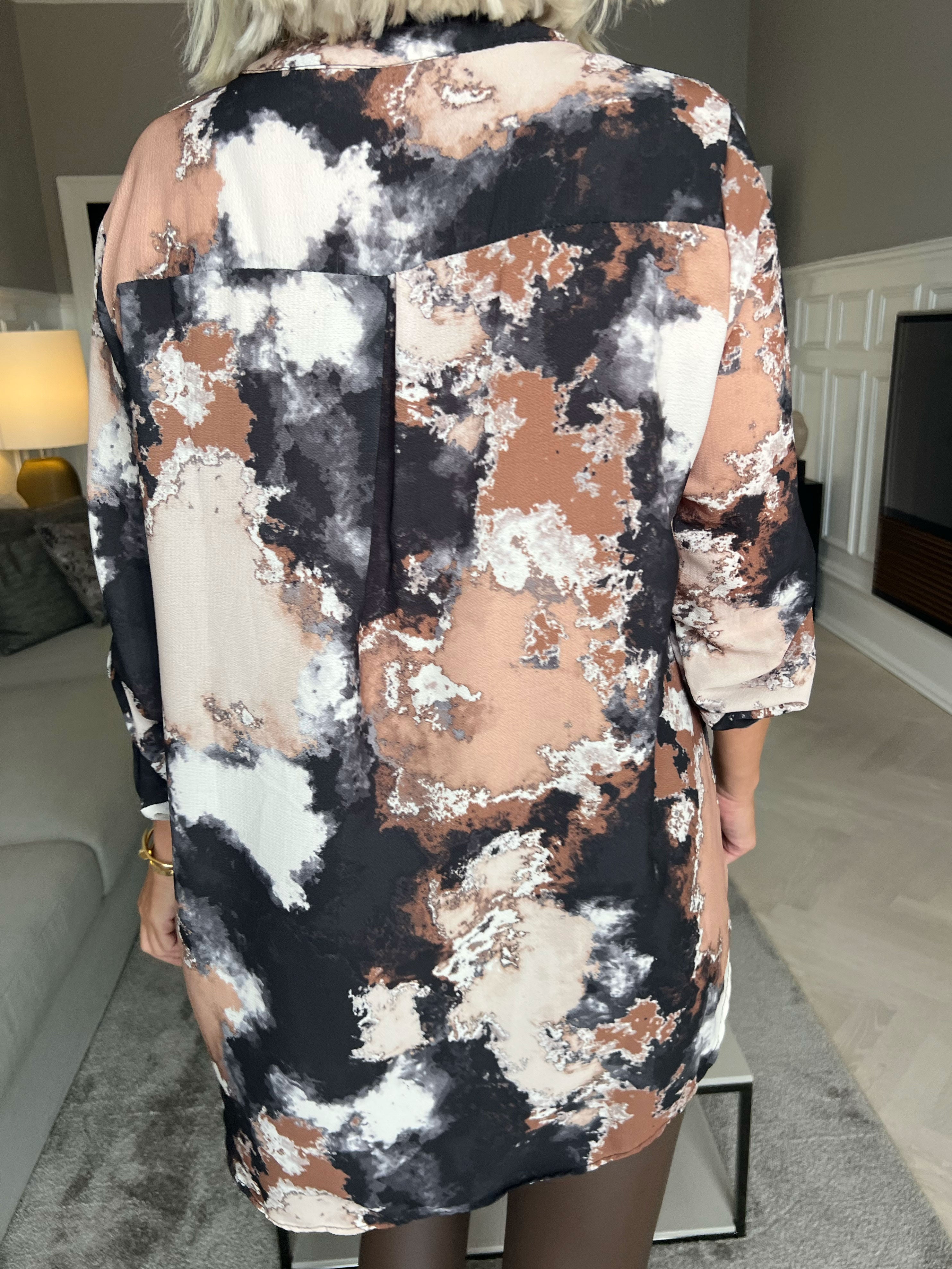 Vanesa Batik - Tunika i batik print
